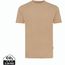 Iqoniq Manuel ungefärbtes T-Shirt aus recycelter Baumwolle (heather brown) (Art.-Nr. CA110534)