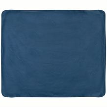 Fleece-Decke im Etui (navy blau) (Art.-Nr. CA111820)