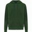 Iqoniq Abisko Zip-Kapuzenpullover aus recycelter Baumwolle (forest green) (Art.-Nr. CA111955)