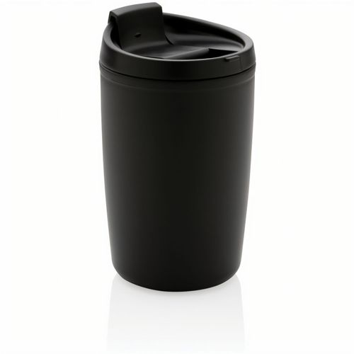 GRS recycelter PP-Becher mit Flip-Deckel (Art.-Nr. CA115807) - Dieser Becher ist vollständig aus GRS-z...