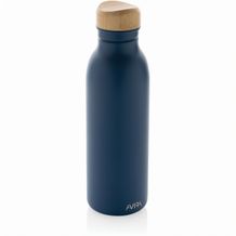 Avira Alcor 600ml Wasserflasche aus RCS rec. Stainless-Steel (navy blau) (Art.-Nr. CA120326)