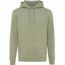 Iqoniq Torres ungefärbter Hoodie aus recycelter Baumwolle (heather green) (Art.-Nr. CA121120)