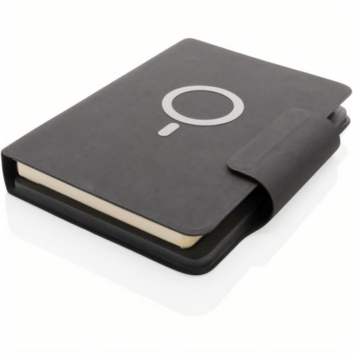 Artic magnetisches 10W Wireless Charging Notizbuch (Art.-Nr. CA124478) - Laden Sie Ihr Mobilgerät mit diesem A...