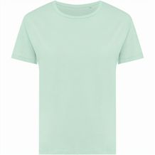Iqoniq Yala Damen T-Shirt aus recycelter Baumwolle (crushed mint) (Art.-Nr. CA125424)