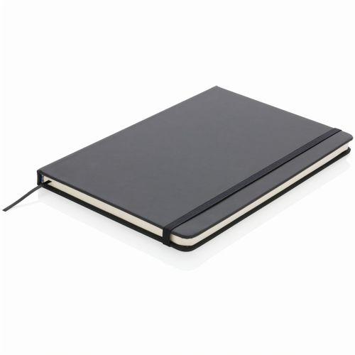 Standard A5 Notizbuch mit PU-Hardcover (Art.-Nr. CA125499) - Klassisches, liniertes A5-Notizbuch mit...
