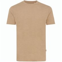 Iqoniq Manuel ungefärbtes T-Shirt aus recycelter Baumwolle (heather brown) (Art.-Nr. CA125962)