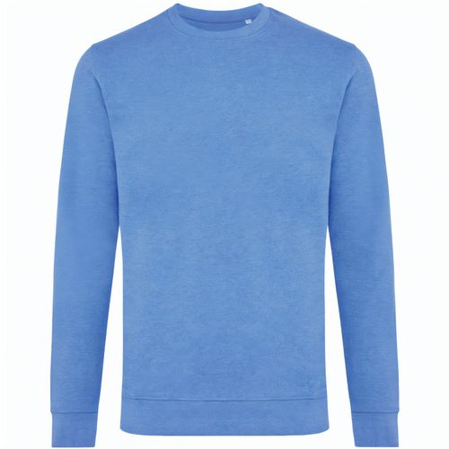 Iqoniq Denali ungefärbt. Rundhals-Sweater aus recycelter BW (Art.-Nr. CA128247) - Unisex-Pullover mit Rundhalsausschnitt...