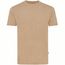 Iqoniq Manuel ungefärbtes T-Shirt aus recycelter Baumwolle (heather brown) (Art.-Nr. CA131965)