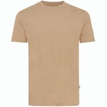 Iqoniq Manuel ungefärbtes T-Shirt aus recycelter Baumwolle (heather brown) (Art.-Nr. CA131965)