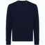 Iqoniq Etosha Lightweight Sweater aus recycelter Baumwolle (navy blau) (Art.-Nr. CA134582)