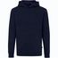 Iqoniq Jasper Hoodie aus recycelter Baumwolle (navy blau) (Art.-Nr. CA137810)