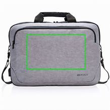 Arata 15'' Laptop-Tasche (grau, schwarz) (Art.-Nr. CA142066)