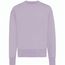 Iqoniq Kruger Relax-Rundhals-Sweater aus recycelt. Baumwolle (Lavender) (Art.-Nr. CA142601)