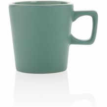 Moderne Keramik Kaffeetasse (grün) (Art.-Nr. CA142667)