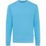 Iqoniq Zion Rundhals-Sweater aus recycelter Baumwolle (tranquil blue) (Art.-Nr. CA143381)