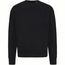 Iqoniq Kruger Relax-Rundhals-Sweater aus recycelt. Baumwolle (Schwarz) (Art.-Nr. CA143899)