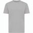 Iqoniq Sierra Lightweight T-Shirt aus recycelter Baumwolle (ungefärbte helles Anthrazit) (Art.-Nr. CA147196)