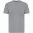 Iqoniq Sierra Lightweight T-Shirt aus recycelter Baumwolle (ungefärbte helles Anthrazit) (Art.-Nr. CA147196)