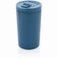 Doppelwandiger Vakuum-Becher aus RCS recyceltem SS (blau) (Art.-Nr. CA151395)