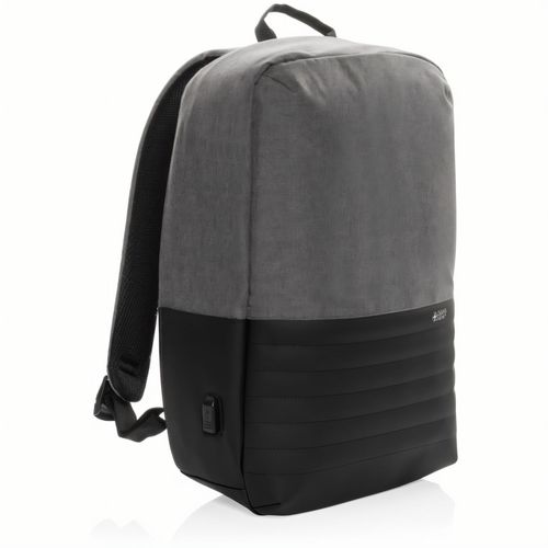 Swiss Peak AWARE Anti-Theft-RFID 15.6"-Laptop-Rucksack (Art.-Nr. CA153704) - Dieser Swiss Peak AWARE 15,6" Laptop-Ru...