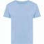 Iqoniq Yala Damen T-Shirt aus recycelter Baumwolle (Sky blue) (Art.-Nr. CA155262)