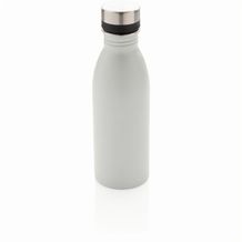 Deluxe Wasserflasche aus RCS recyceltem Stainless-Steel (weiß) (Art.-Nr. CA156734)