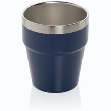 Clark Doppelwandige RCS Kaffeetasse 300ml (navy blau) (Art.-Nr. CA157214)