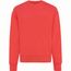 Iqoniq Kruger Relax-Rundhals-Sweater aus recycelt. Baumwolle (luscious red) (Art.-Nr. CA159663)