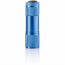 Quattro Aluminiumtaschenlampe (blau) (Art.-Nr. CA160594)