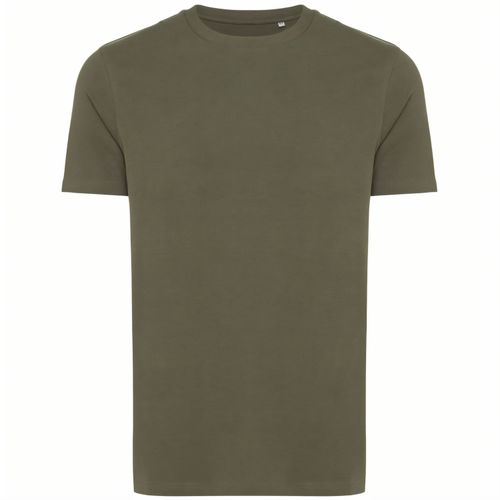 Iqoniq Bryce T-Shirt aus recycelter Baumwolle (Art.-Nr. CA163402) - Unisex-T-Shirt mit Classic-Fit Passform...