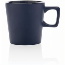 Moderne Keramik Kaffeetasse, 300ml (navy blau) (Art.-Nr. CA163846)