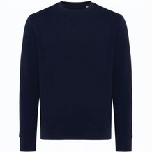 Iqoniq Etosha Lightweight Sweater aus recycelter Baumwolle (navy blau) (Art.-Nr. CA168034)