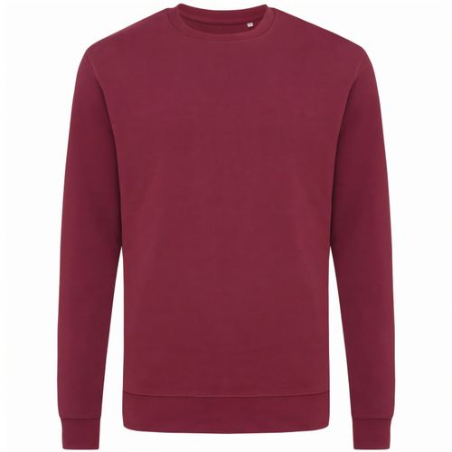 Iqoniq Zion Rundhals-Sweater aus recycelter Baumwolle (Art.-Nr. CA174427) - Unisex-Rund-Pullover in Classic-Fit...
