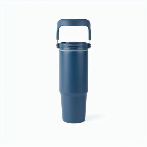 VINGA Eos Trek 880ml Flasche aus RCS rec. Stainless-Steel (Art.-Nr. CA176227) - Diese 880ml Vakuumflasche aus recyceltem...