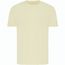 Iqoniq Brett T-Shirt aus recycelter Baumwolle (cream yellow) (Art.-Nr. CA180282)