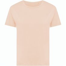 Iqoniq Yala Damen T-Shirt aus recycelter Baumwolle (peach nectar) (Art.-Nr. CA186780)