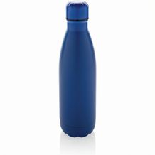 Eureka einwandige Wasserflasche aus RCS rec. Stainless-Steel (blau) (Art.-Nr. CA194545)