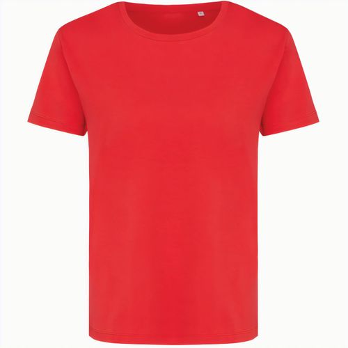 Iqoniq Yala Damen T-Shirt aus recycelter Baumwolle (Art.-Nr. CA196021) - Modern-Fit Damen-T-Shirt aus 100%...