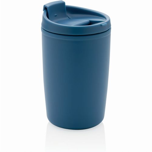 GRS recycelter PP-Becher mit Flip-Deckel (Art.-Nr. CA203095) - Dieser Becher ist vollständig aus GRS-z...