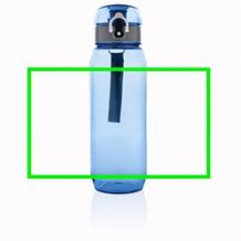 Tritan Flasche XL 800ml (blau / grau) (Art.-Nr. CA205935)