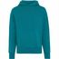 Iqoniq Yoho Relax-Hoodie aus recycelter Baumwolle (verdigris) (Art.-Nr. CA205936)