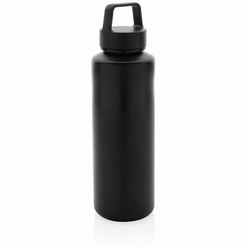 Wasserflasche mit Henkel aus RCS rPP (Art.-Nr. CA210228) - Diese schöne Flasche mit Henkel is...