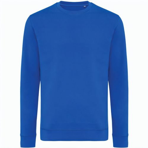 Iqoniq Zion Rundhals-Sweater aus recycelter Baumwolle (Art.-Nr. CA211188) - Unisex-Rund-Pullover in Classic-Fit...