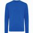 Iqoniq Zion Rundhals-Sweater aus recycelter Baumwolle (königsblau) (Art.-Nr. CA211188)
