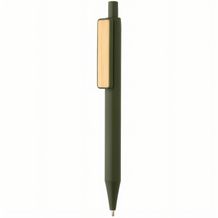 GRS rABS Stift mit Bambus-Clip (grün) (Art.-Nr. CA213541)