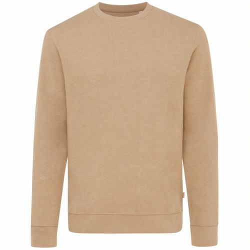 Iqoniq Denali ungefärbt. Rundhals-Sweater aus recycelter BW (Art.-Nr. CA214535) - Unisex-Pullover mit Rundhalsausschnitt...