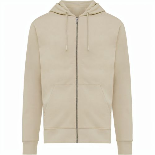 Iqoniq Abisko Zip-Kapuzenpullover aus recycelter Baumwolle (Art.-Nr. CA216702) - Unisex-Kapuzenpulli mit Modern-Fit...