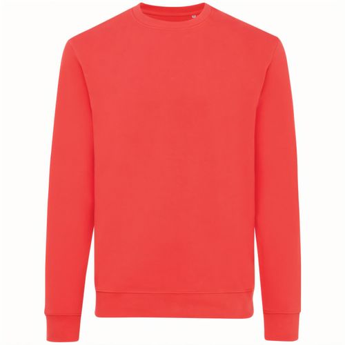 Iqoniq Zion Rundhals-Sweater aus recycelter Baumwolle (Art.-Nr. CA220254) - Unisex-Rund-Pullover in Classic-Fit...