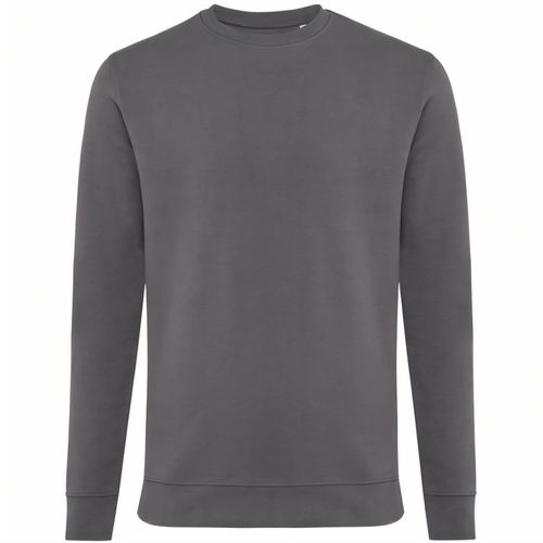 Iqoniq Zion Rundhals-Sweater aus recycelter Baumwolle (Art.-Nr. CA223961) - Unisex-Rund-Pullover in Classic-Fit...