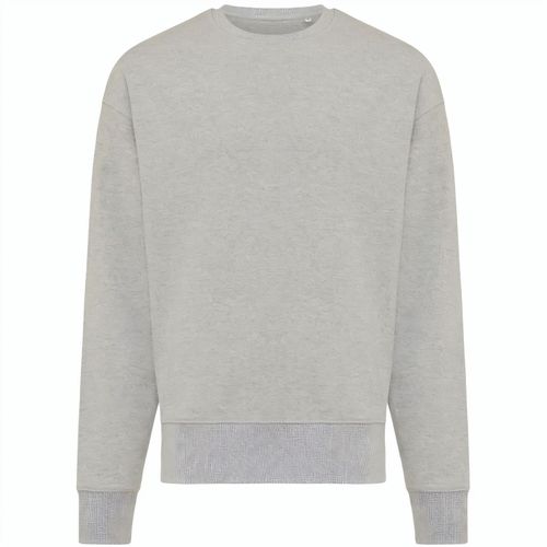 Iqoniq Kruger Relax-Rundhals-Sweater aus recycelt. Baumwolle (Art.-Nr. CA225406) - Unisex-Pullover mit Rundhalsausschnitt...